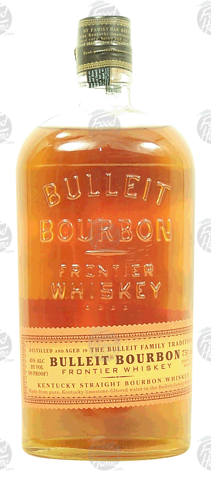 Bulleit Bourbon Frontier kentucky straight bourbon whiskey, 45% alc. by vol. Full-Size Picture